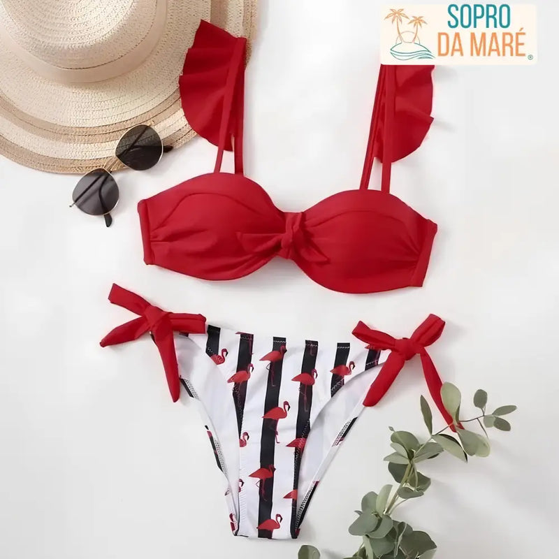 Biquíni Rose Vermelho / P Biquíni Rose