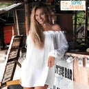 Saída de Praia Luna Branco / Único Saída de Praia Luna